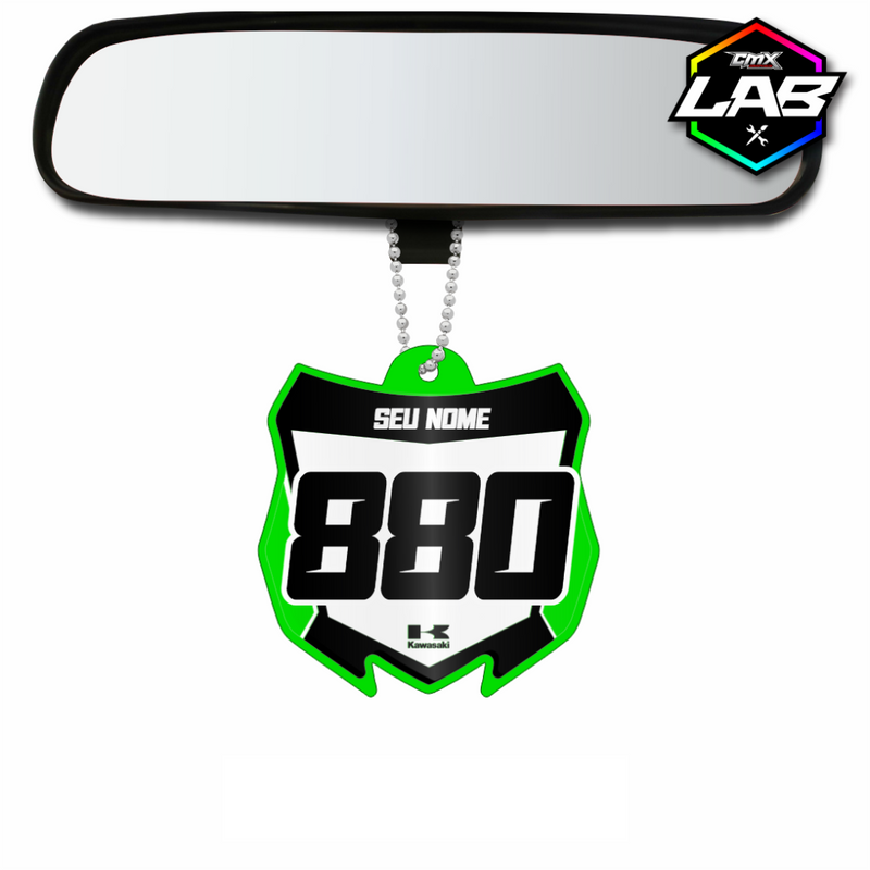 Pingente para Carro Kawasaki 01 - Arte 04