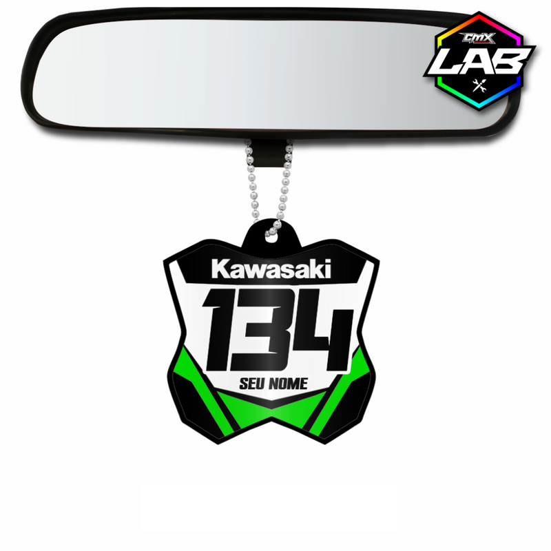 Pingente para Carro Kawasaki 02 - Arte 03