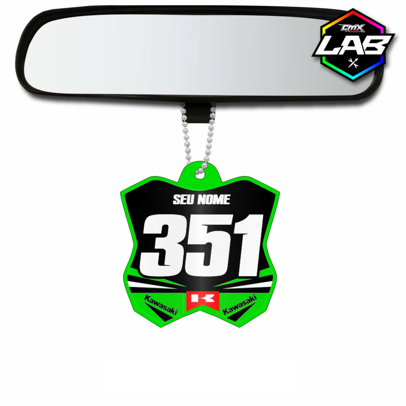 Pingente para Carro Kawasaki 02 - Arte 06