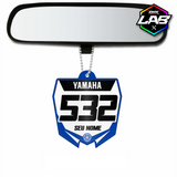 Pingente para Carro Yamaha - Arte 02