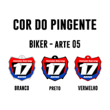 Pingente Mini Plate - Biker