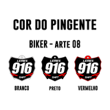 Pingente Mini Plate - Biker