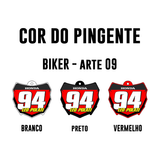 Pingente Mini Plate - Biker
