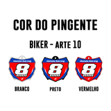 Pingente Mini Plate - Biker