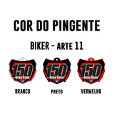 Pingente Mini Plate - Biker