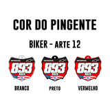 Pingente Mini Plate - Biker
