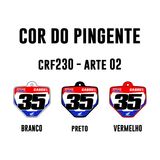 Pingente Mini Plate - CRF230