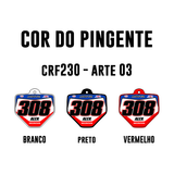 Pingente Mini Plate - CRF230