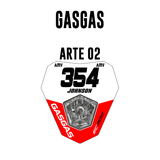 Adesivo Mini Plate - Gasgas