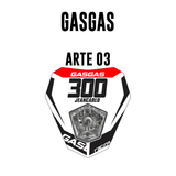 Adesivo Mini Plate - Gasgas