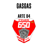 Adesivo Mini Plate - Gasgas