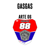 Adesivo Mini Plate - Gasgas