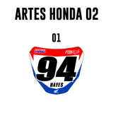 Adesivo Mini Plate - Honda 02