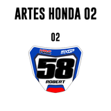 Adesivo Mini Plate - Honda 02