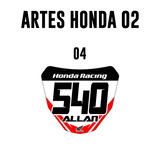 Adesivo Mini Plate - Honda 02