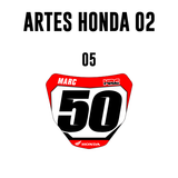 Adesivo Mini Plate - Honda 02