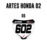 Adesivo Mini Plate - Honda 02