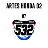 Adesivo Mini Plate - Honda 02