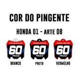 Pingente Mini Plate - Honda 01