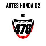 Adesivo Mini Plate - Honda 02