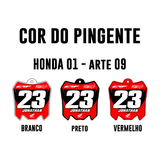 Pingente Mini Plate - Honda 01