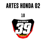 Adesivo Mini Plate - Honda 02