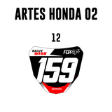 Adesivo Mini Plate - Honda 02