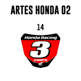 Adesivo Mini Plate - Honda 02