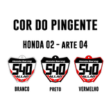 Pingente Mini Plate - Honda 02