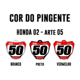 Pingente Mini Plate - Honda 02