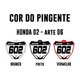 Pingente Mini Plate - Honda 02