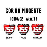 Pingente Mini Plate - Honda 02