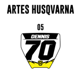 Adesivo Mini Plate - Husqvarna