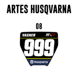 Adesivo Mini Plate - Husqvarna