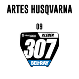 Adesivo Mini Plate - Husqvarna