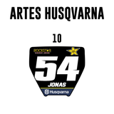 Adesivo Mini Plate - Husqvarna