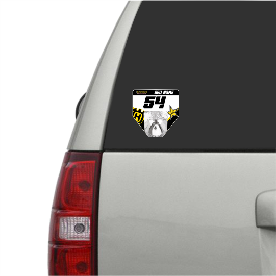 Adesivo Mini Plate - Husqvarna 02