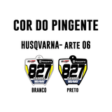 Pingente Mini Plate - Husqvarna