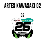 Adesivo Mini Plate - Kawasaki 02