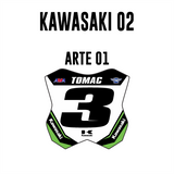 Adesivo Mini Plate - Kawasaki 02