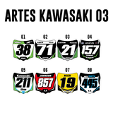 Adesivo Mini Plate - Kawasaki 03