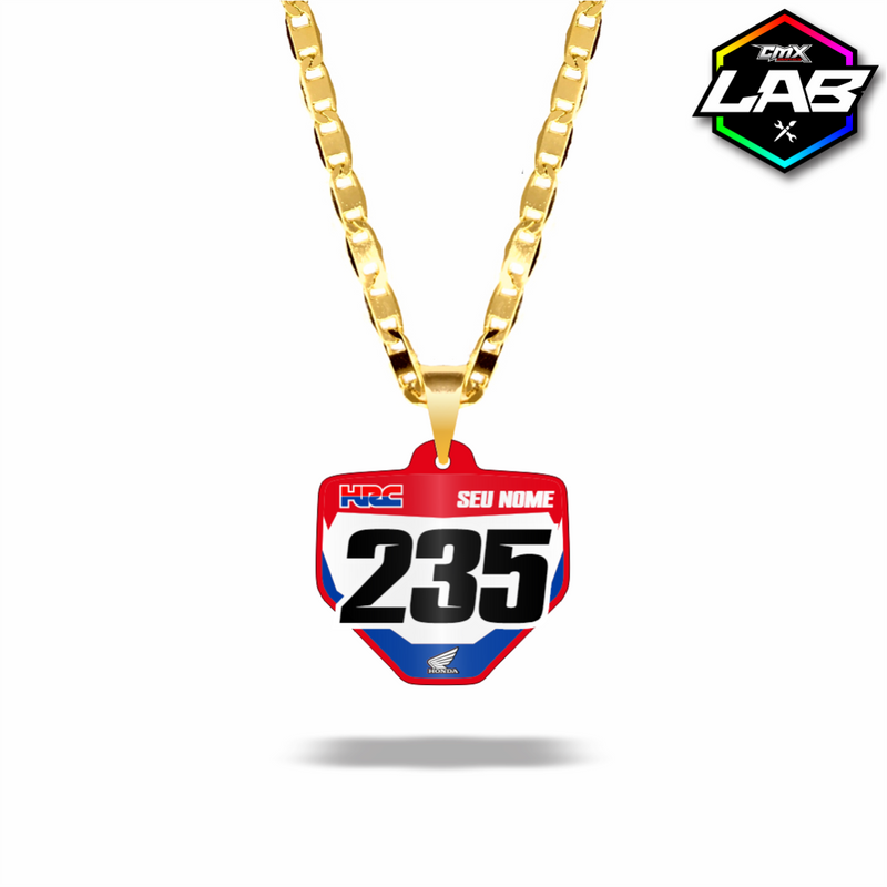 Correntinha Mini Plate CRF230 - Arte 02