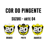 Pingente Mini Plate - Suzuki