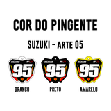 Pingente Mini Plate - Suzuki