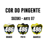 Pingente Mini Plate - Suzuki