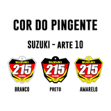 Pingente Mini Plate - Suzuki
