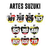 Adesivo Mini Plate - Suzuki