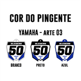 Pingente Mini Plate - Yamaha