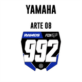 Adesivo Mini Plate - Yamaha