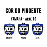 Pingente Mini Plate - Yamaha
